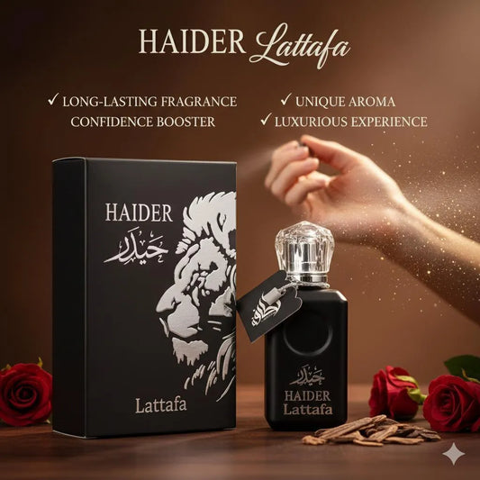 HAIDER Lattafa | Long-Lasting Luxury Scent