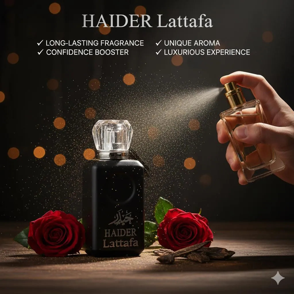 HAIDER Lattafa | Long-Lasting Luxury Scent